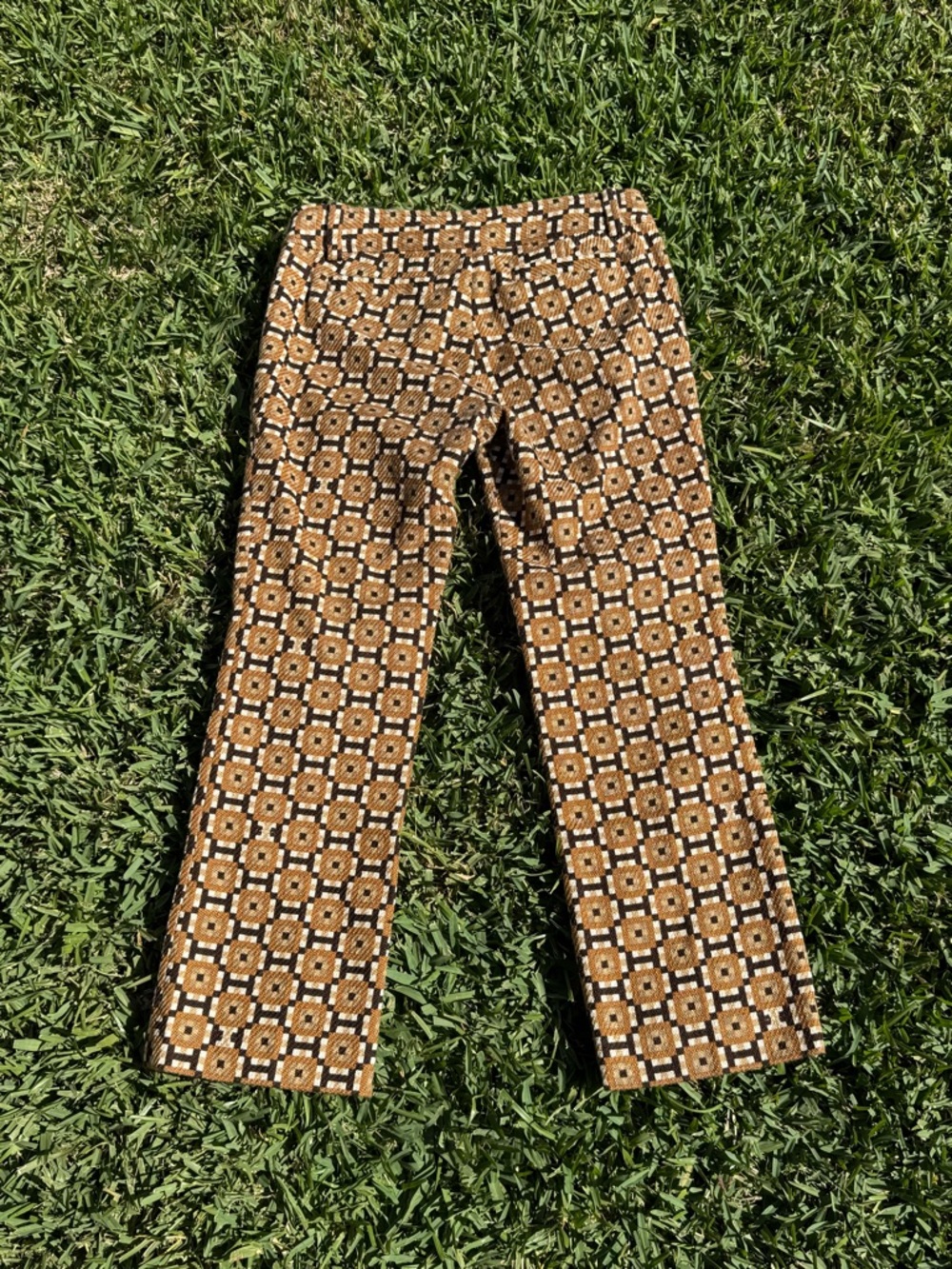 Tory Burch Geometric Print Pants - Picture 2 of 6